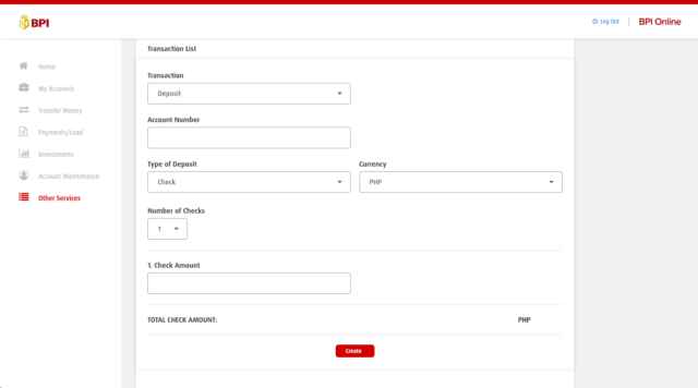 4.1 – How to Deposit Check at BPI Express Assist BEA Online – INVESTMNL